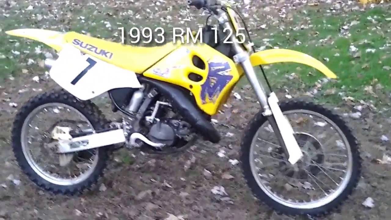 1993 RM 125 YouTube