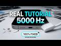 Real Tutorial: Clean Phone Speaker FAST 🔊 5000Hz Frequency to Remove Dust & Water