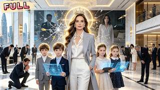 Betrayed, left with nothing. 5 years later — queen with 5 kids. Ex-husband and others kneel.#yw #ai