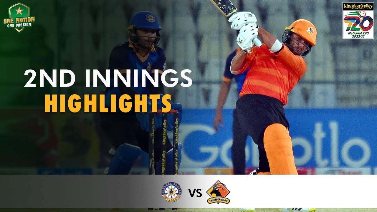 2nd Innings Highlights | Central Punjab vs Sindh | Match 26 | National ...