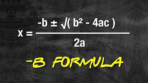 The -b Formula - Roots [Junior Cycle Maths]