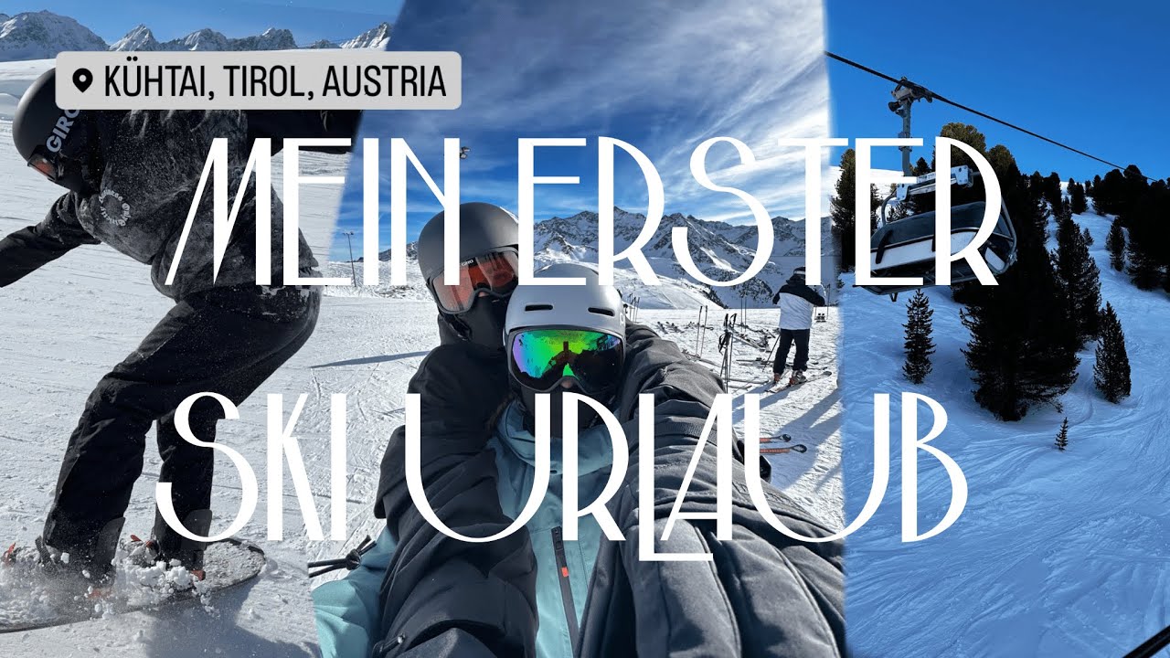 Schaffe ich es in 3 Tagen, Snowboard Fahren zu Lernen ? 👀🏂 Mein Erster Ski Urlaub Vlog