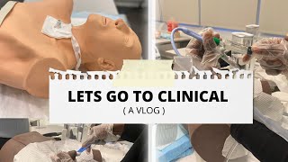 Clinical Day In The Life Of A Nursing Student Nursing School Vlog