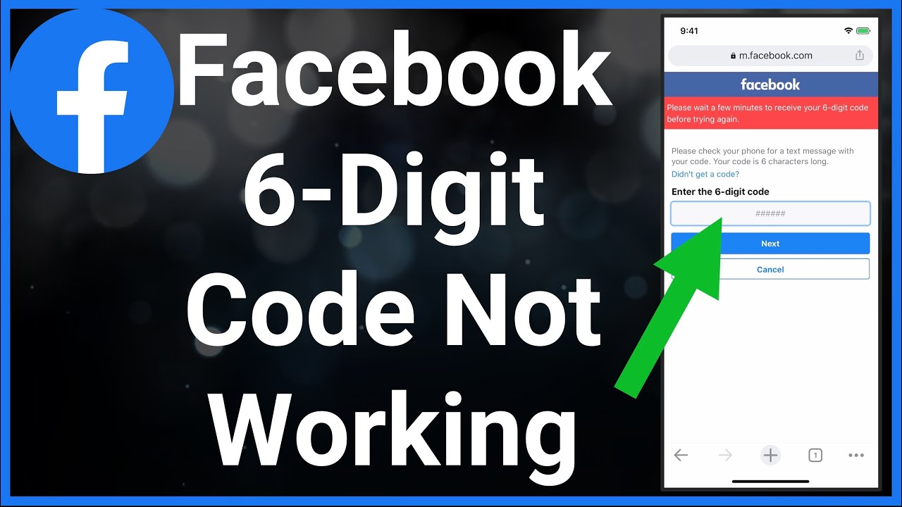 Issues approval code facebook login Can't login