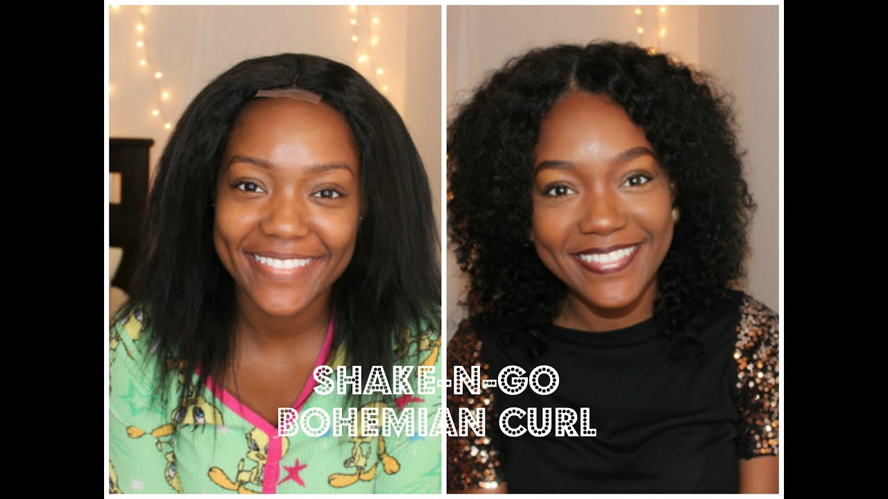 these beautiful curlswith Naked Nature Shake N Go Bohemian Curls!Naked Natu...