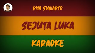 SEJUTA LUKA - Rita Sugiarto ( Karaoke ) Cover Reggae By Dede Musik