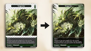 Extending the Art - Trading Card Template Pt 7