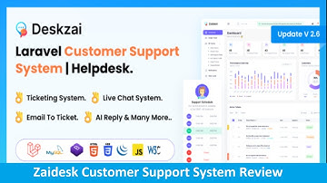Zaidesk Customer Support System Review