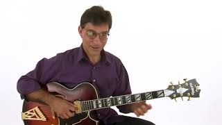Jazz Guitar Lesson Seven Six Seven Three I vi ii V Option 1 Frank Vignola