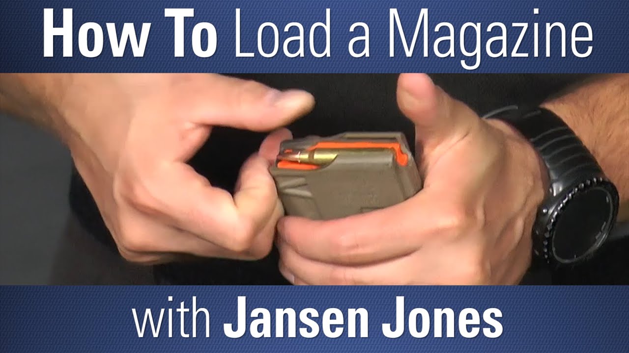 How to Load a Magazine with Jansen Jones YouTube
