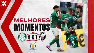 PALMEIRAS 4 X 1 VASCO | MELHORES MOMENTOS | BRASILEIRÃO SÉRIE A