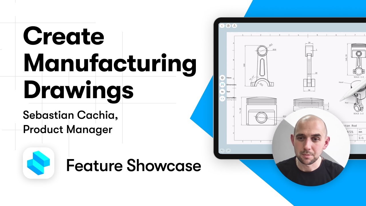 Create Manufacturing Drawings in Shapr3D | Feature Showcase - YouTube