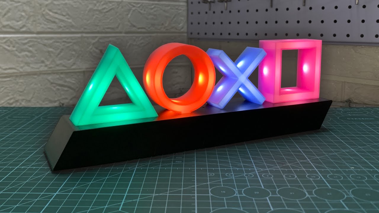 Lampu PS yang Banyak Dimiliki Youtuber Gaming‼️ PlayStation Icons Light LED‼️