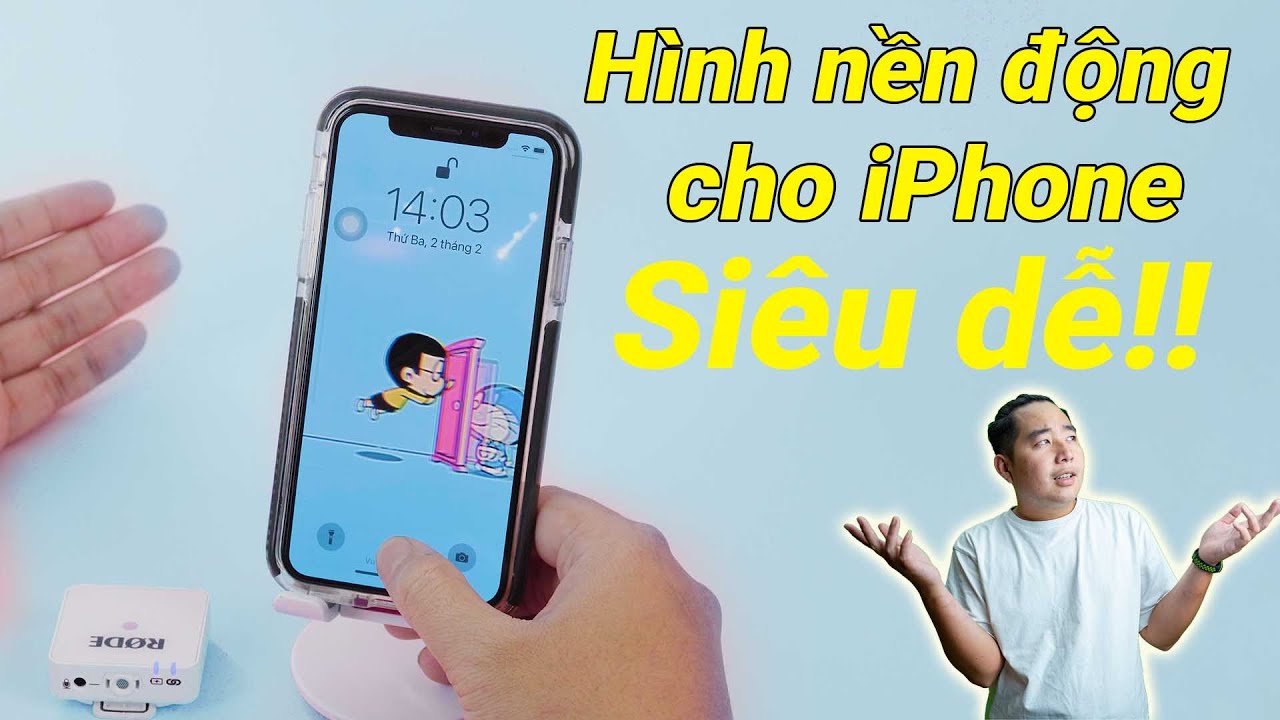 Cài hình nền động trên iPhone siêu dễ!!