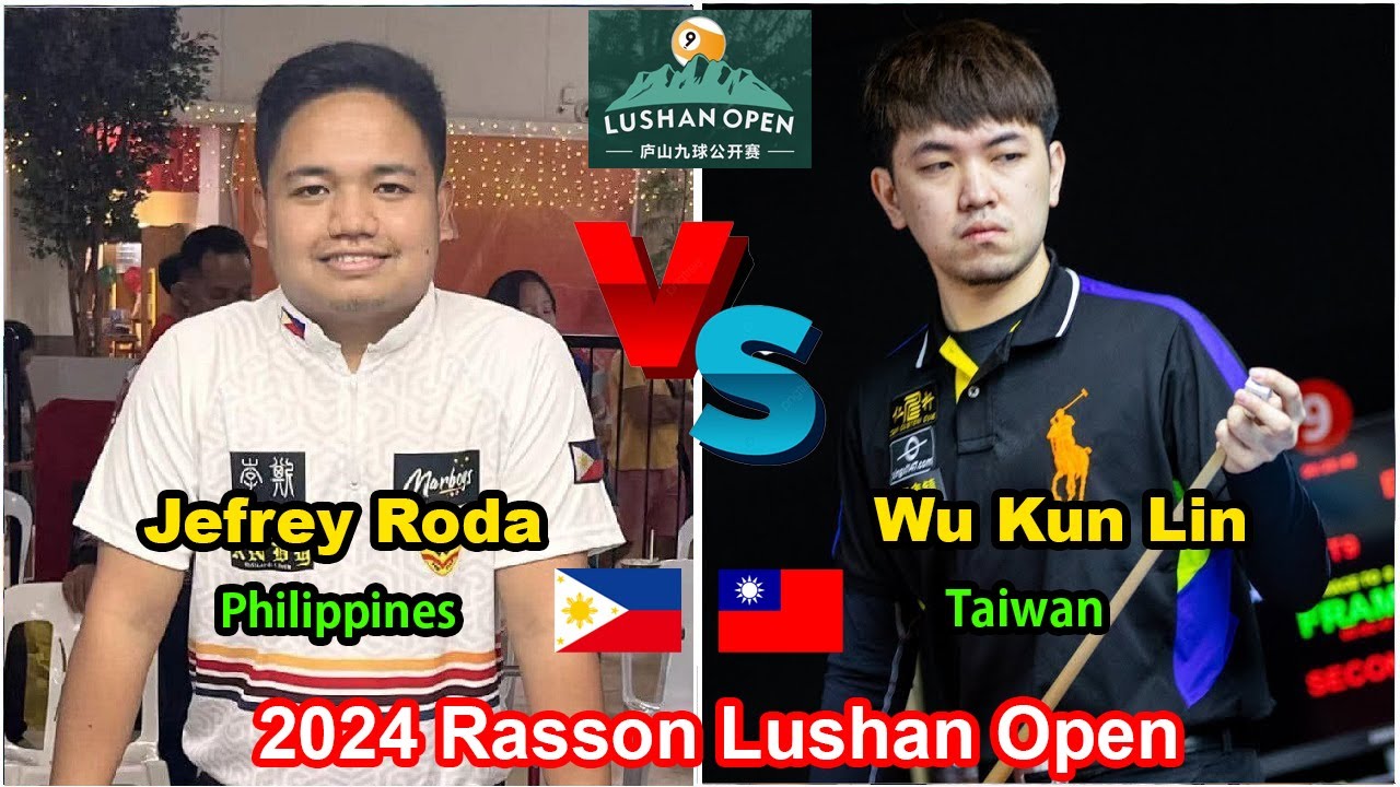 Jefrey Roda VS Wu Kun Lin | 2024 Rasson Lushan Open