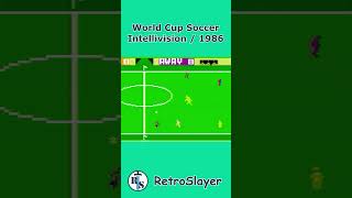 World Cup Soccer Gameplay Intellivision