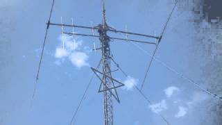 Tramming 2el 40M beam off of tower