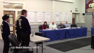 13J School Board 1/9/ 17