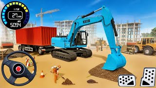 Real Excavator Construction Simulator 3D – Heavy Machine Driving Game (Android Gameplay) screenshot 4