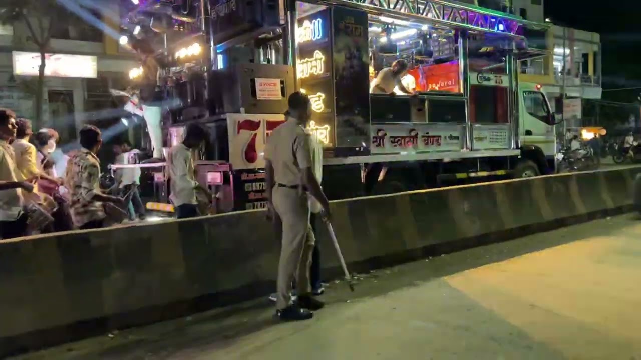 उठ र उठ र हनुमान साँग @# shri swami band Chaugaon @#singer sopan bhau@#