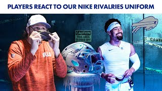 Josh Allen And Buffalo Bills Players React To Our Brand New Nike Rivalries Uniform