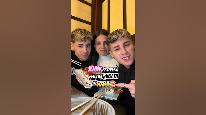 PROVA IL SUSHI Per La 1° VOLTA IN VITA SUA😳🍣 A Voi PIACE?