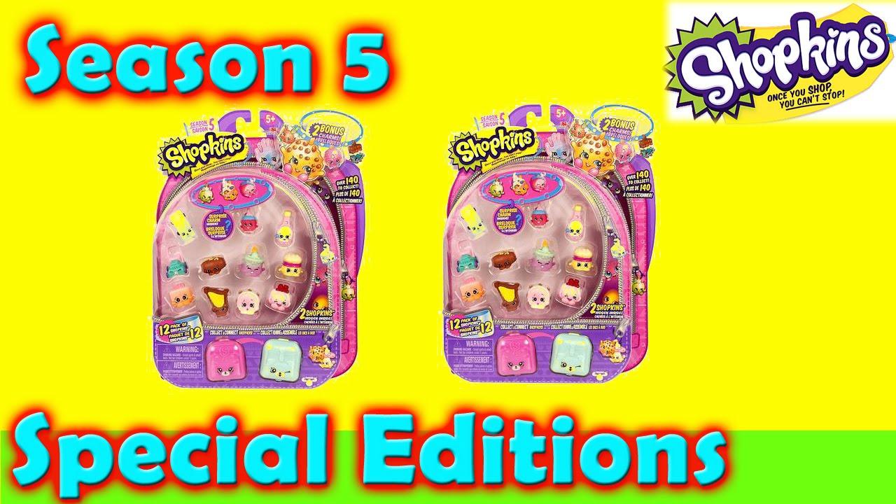 Shopkin Videos Shopkins Special Edition Unboxing!! Inspired by Cookie Swirl C YouTube