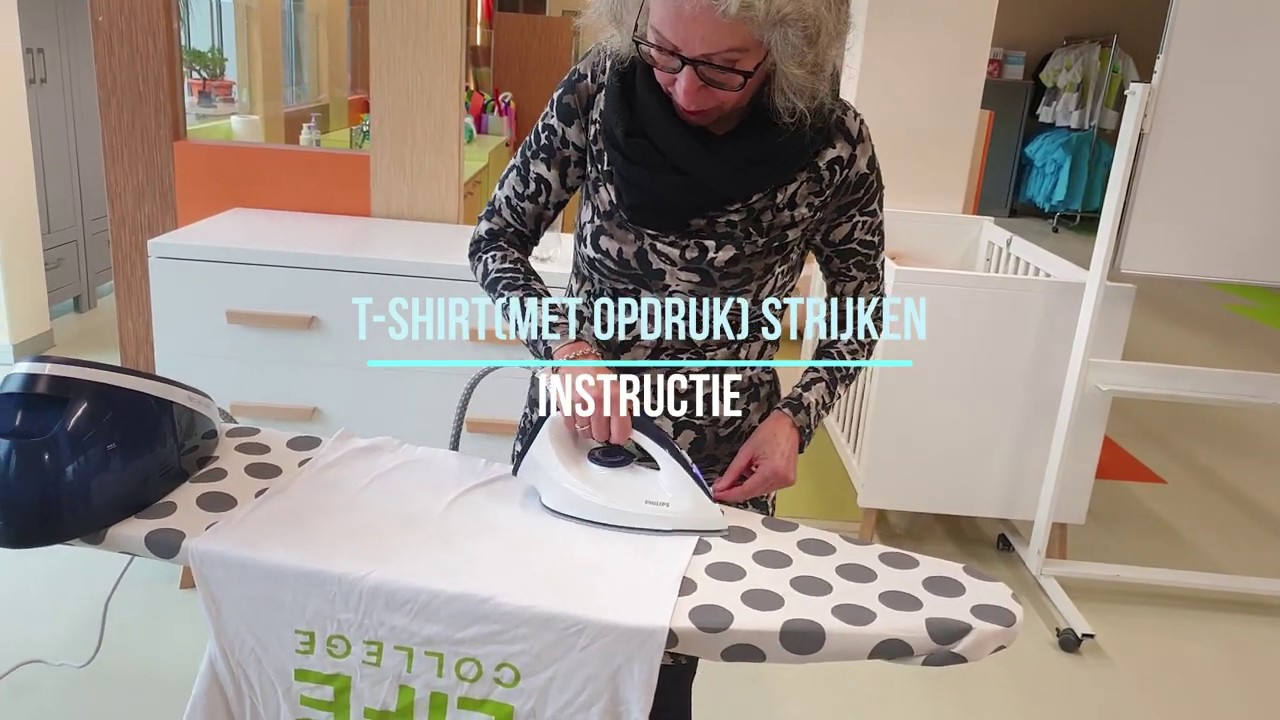 T-Shirt strijken (met opdruk) - YouTube