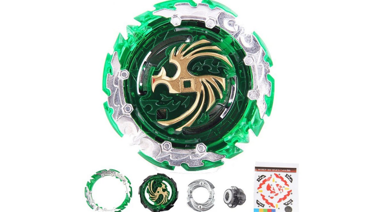 SB Fake Beyblade Burst Cho-Z / Turbo Dead Phoenix Green