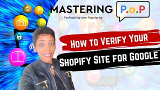 How to get Shopify Website Verified for Google Search 2020