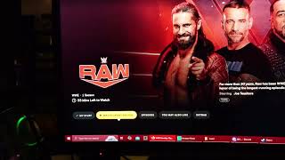 WWE Monday Night Raw Leaving Peacock