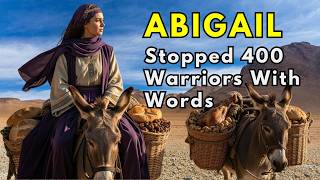 Abigail: The Woman Who Stopped David With Just Her Words