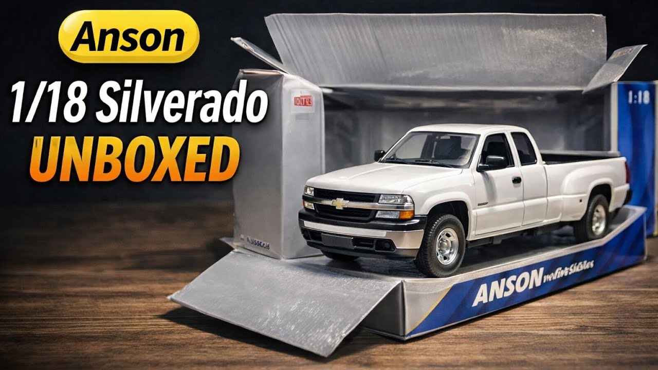 ДРАМА В МУЗЕЕ!😱 + Распаковка и обзор модели Anson 1:18 Chevy Silverado 3500 Dually!
