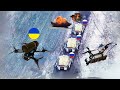 Ukrainian Drones Annihilate Russian Howitzer Convoy in Brutal Trap