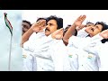 Pawan Kalyan hoists national flag in Mangalagiri
