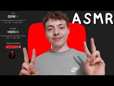 ASMR FR:📊Bilan Youtube📊