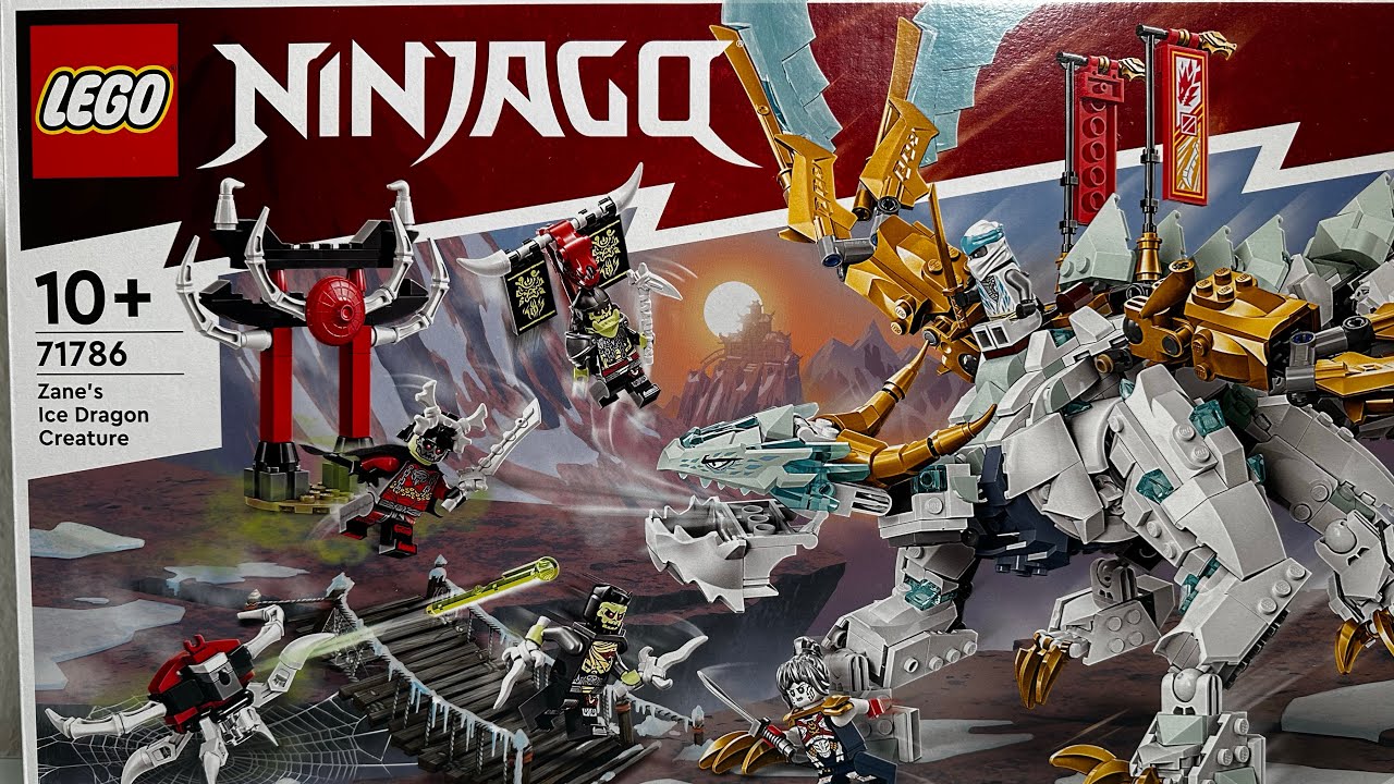 Lego Ninjago 71786 Zanes Eisdrache - YouTube