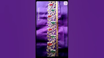 Aari Work /Maggam Work Blouse Design