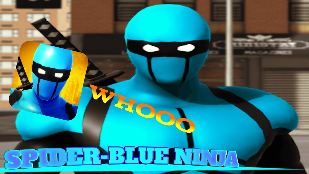 Playing Spider-Blue Ninja Guy|By AI Gaming| Real Name of the Game Blue Ninja|