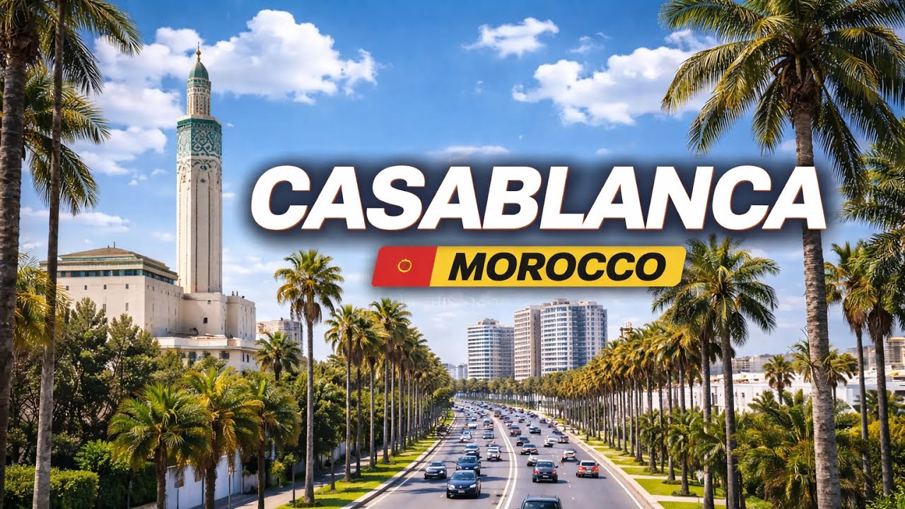 Driving Through Casablanca – POV 4K