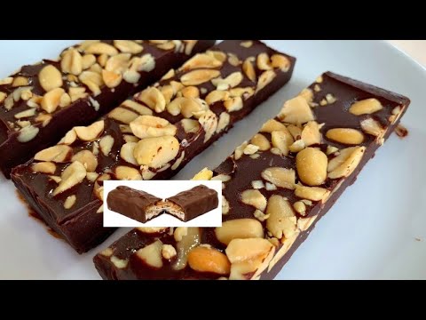 شوكولاتة بالفول السوداني تحلية ال 5 دقائق   