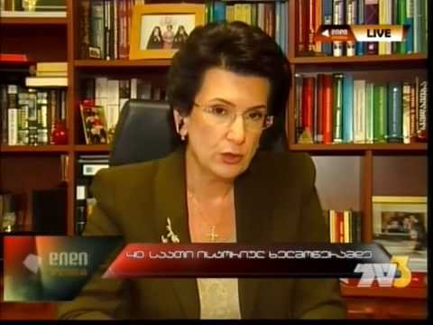 ნინო ბურჯანაძე გადაცემაში დიდი პოლიტიკა
