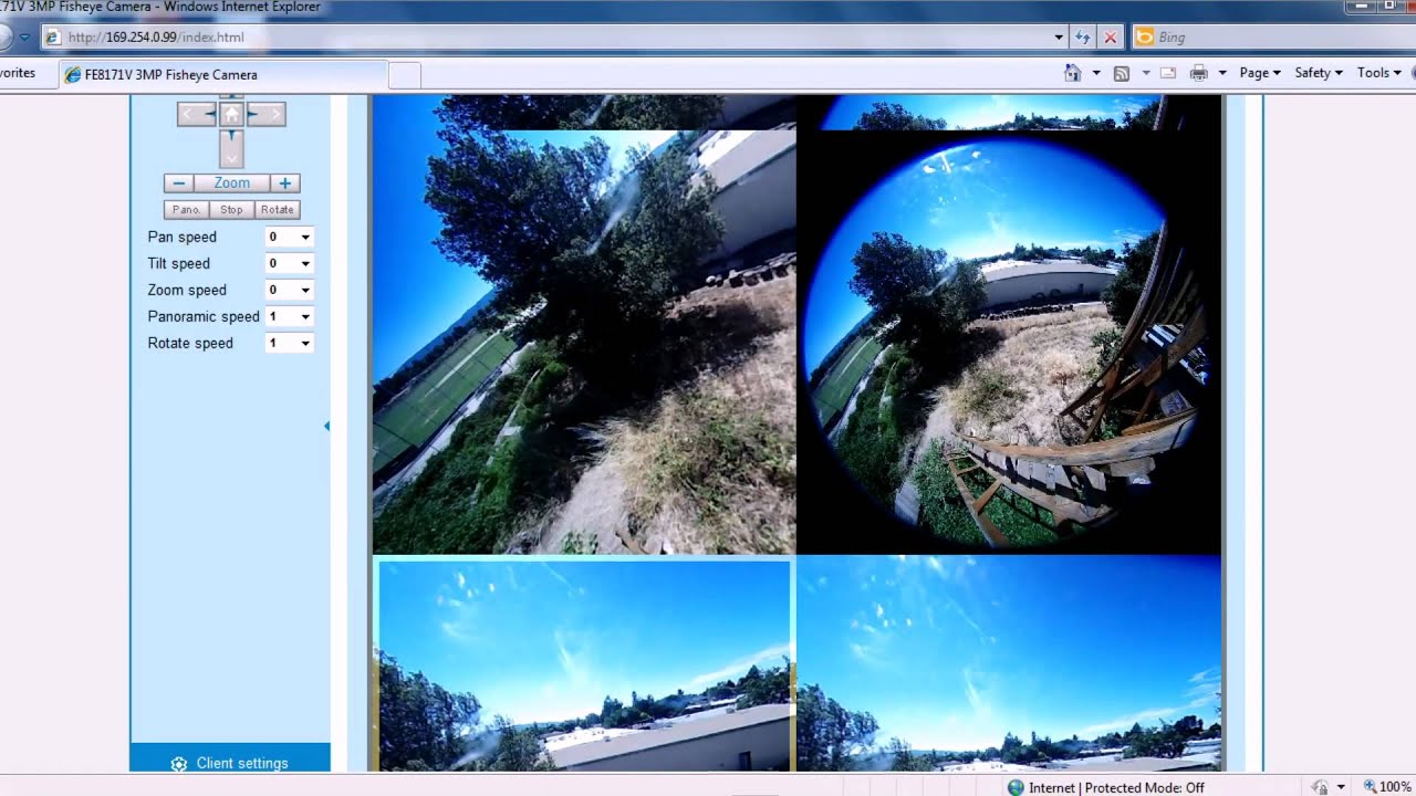 VIVOTEK FE8171V 3MP Fisheye Camera