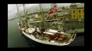 Cp Christian Radich From The Air