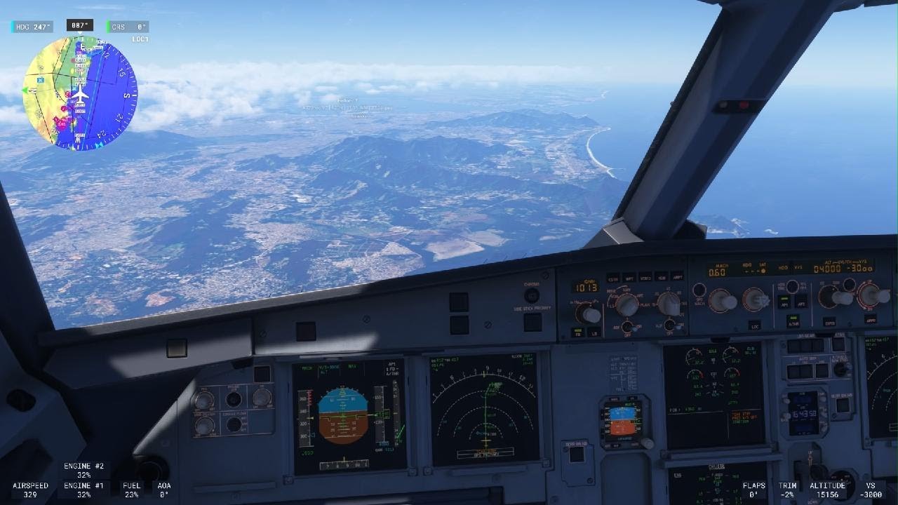 Microsoft Flight Simulator 2024 Aproximação em SBRJ Rio de Janeiro