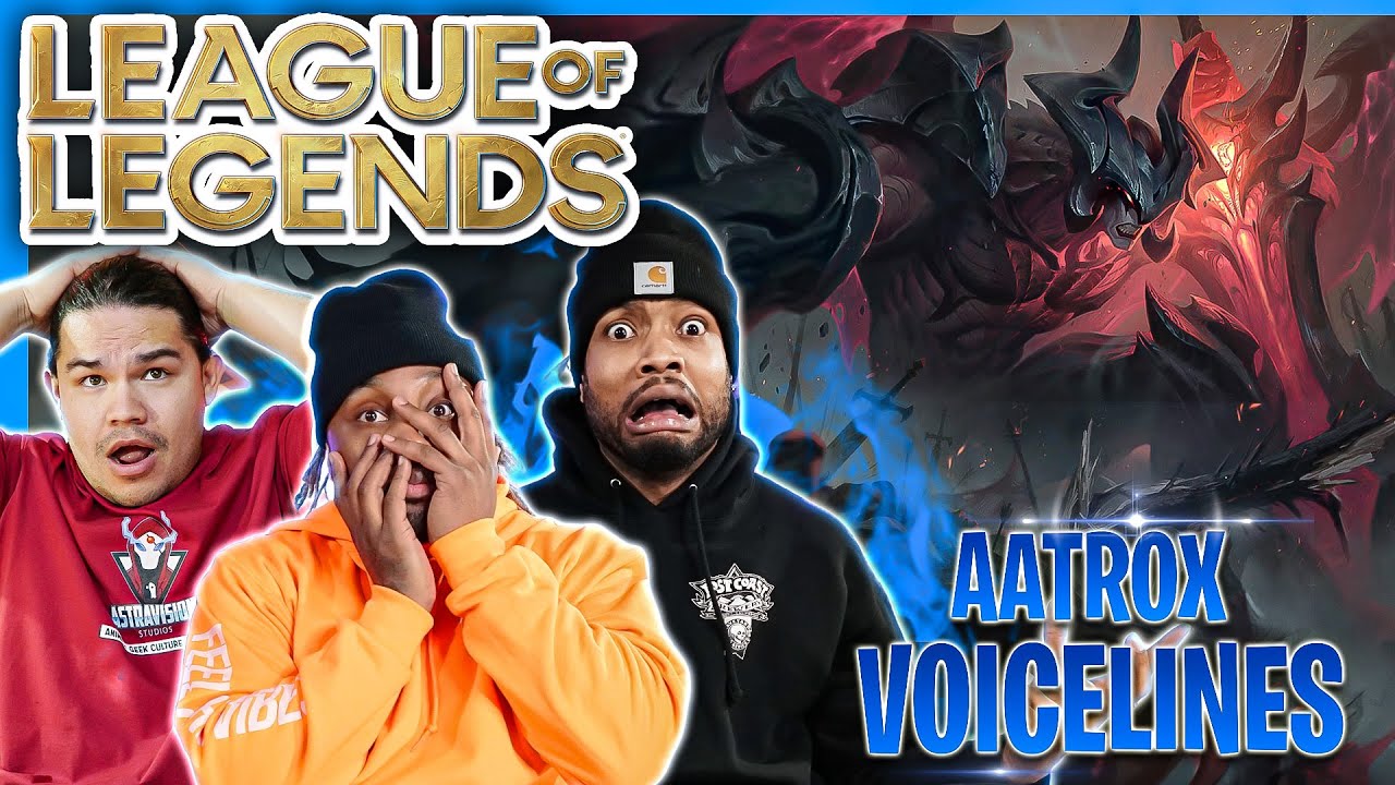 Aatrox: The Darkin Blade || Тема и озвучка || Реакции Лиги