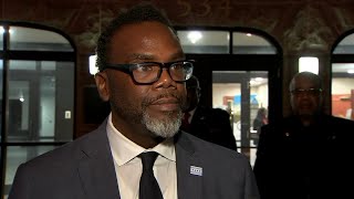 Brandon Johnson addresses Illinois lawmakers in Springfield