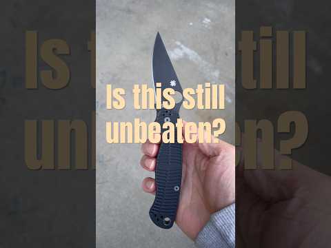 The Spyderco Paramilitary PM2 Magnacut Salt