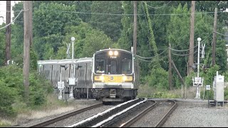 LIRR - Lawrence - Trains Arrive in Both Directions