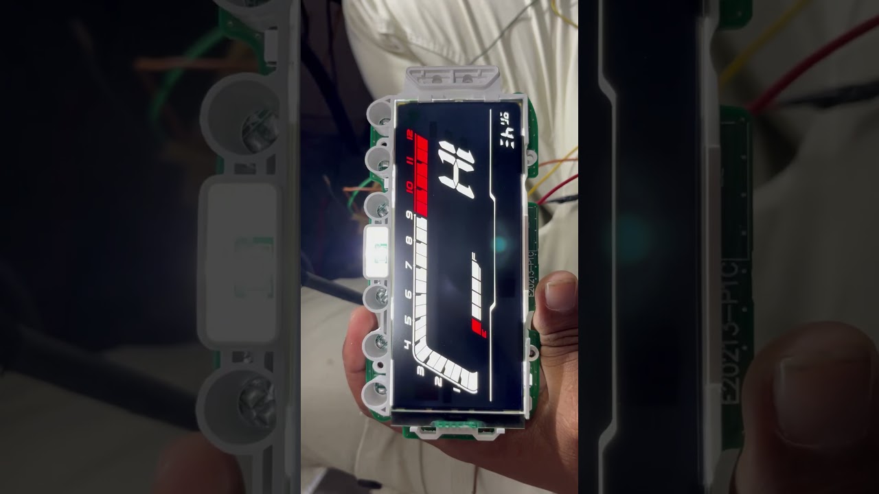 TVS raider meter display price